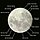 Principales mers (maria) lunaires. La photographie est à l’envers, telle que vue au travers d’un instrument astronomique.
