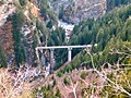 Viadukt von der Schanfiggerstrasse gesehen