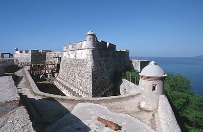 Le château de San Pedro de la Roca à Cuba (Patrimoine mondial).