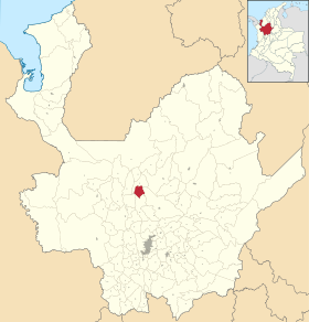 Localisation de San José de la Montaña