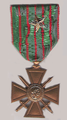 Croix de guerre mit einem Bronzestern an die 2. Escadron