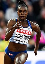 Um zwei Hundertstelsekunden verpasste Dina Asher-Smith Bronze und wurde Vierte mit egalisiertem britischen Rekord