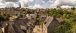 Skyline of Dinan