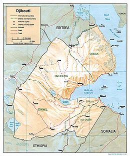 Description de l'image Djibouti Map.jpg.