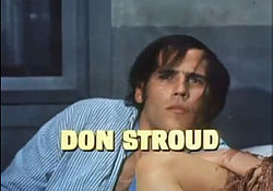 Don Stroud vuonna 1968 elokuvan Rautainen Coogan trailerissa.