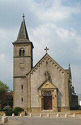 New church Saint-Pierre.