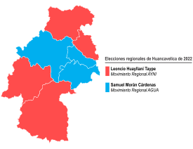 Elecciones regionales de Huancavelica de 2022