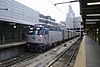 A Twilight Shoreliner train at Boston South Station in 2002