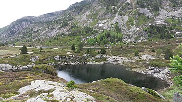 Les étangs de Bassiès, entre granite et pins à crochets