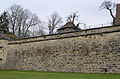 Kurtine beim Saltorturm, Feldseite