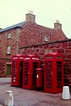 Fort George, 3 K6 Telephone Kiosks