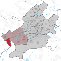 Mappa dei quartieri di