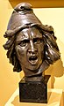 Una variazione bronzea della testa della Vittoria, conservata a Stoccolma.