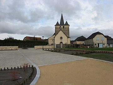 Le centre avec l'église.