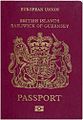 Pasaporte Británico de Guernsey