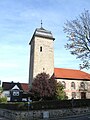 Blick auf die Kirche in Ehlen.