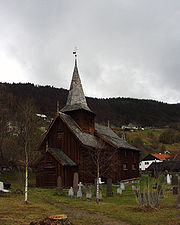 Hols gamla kyrka.