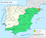 Iberia circa 156 BC