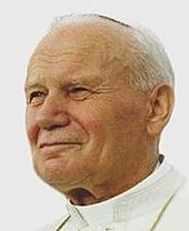 Pope John Paul II told the Pontifical Academy of Sciences in 1996 that since Pius XII's encyclical, "... new findings lead us toward the recognition of evolution as more than a hypothesis." JohannesPaul2-portrait.jpg