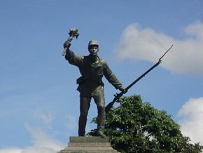 Statuia lui Juan Santamaría, realizată în 1887