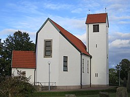 Källs-Nöbbelövs kyrka i september 2012