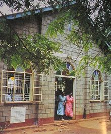 Kibwezi Bethel Church located with the Kibwezi Educational Centre Kibwizi Bethel Church.JPG