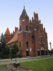 Pfarrkirche in Miłomłyn/Liebemühl