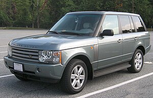 2002-2008 Range Rover photographed in Hyattsvi...