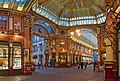 Het overdekte Leadenhall Market is deel van de route