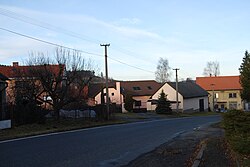 Pohled na část obce