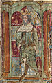 Folio 3r. A king, possibly Magnus Maximus, holding a sceptre.