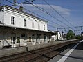 Gare de Louhans Vue vers Saint-Amour