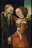 Pasangan yang tidak cocok, oleh Lucas Cranach the Elder, sekitar. 1530