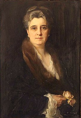 Portrait de Lydia Eustis par Philip de László en 1920.