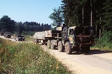 MAN Category 2 truck of US armed forces