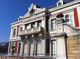 Mairie de Miribel, face sud.