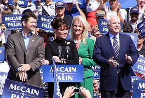 Left to right: Todd Palin, Sarah Palin, Cindy ...