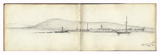 1. Mai 1876. Messina. Hafen