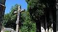 Friedhof und Flurkreuz bei der Kirche