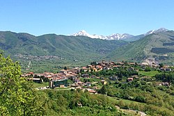 Skyline of Montereale