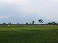 Mount Masaraga view from National Road Polangui