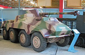 Sd.Kfz. 234/4 mit 7,5-cm-PaK 40 L/46 im Panzermuseum Munster