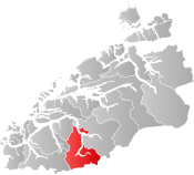 Stranda within Møre og Romsdal