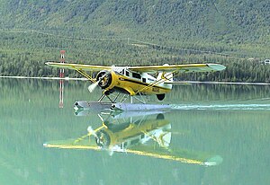 Picture of a Norseman landing on the Kenai Riv...