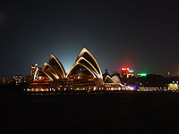 The Sydney Opera House is a key feature of Sydney's skyline