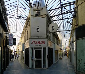 Zugang der Passage auf der Seite Place du Caire,