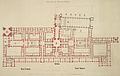 Original groundplan of the Houses of Parliament at Westminster.