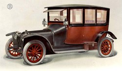 Panhard & Levassor Type X17 von 1913 (4-Zylinder-Knight-Motor)