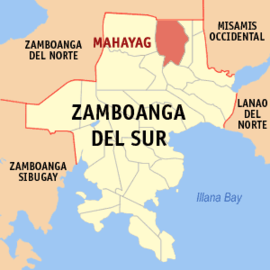 Mahayag na Zamboanga do Sul Coordenadas : 8°7'47"N, 123°26'18"E