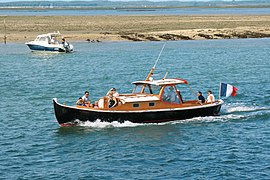 Une pinasse typique du bassin d’Arcachon.